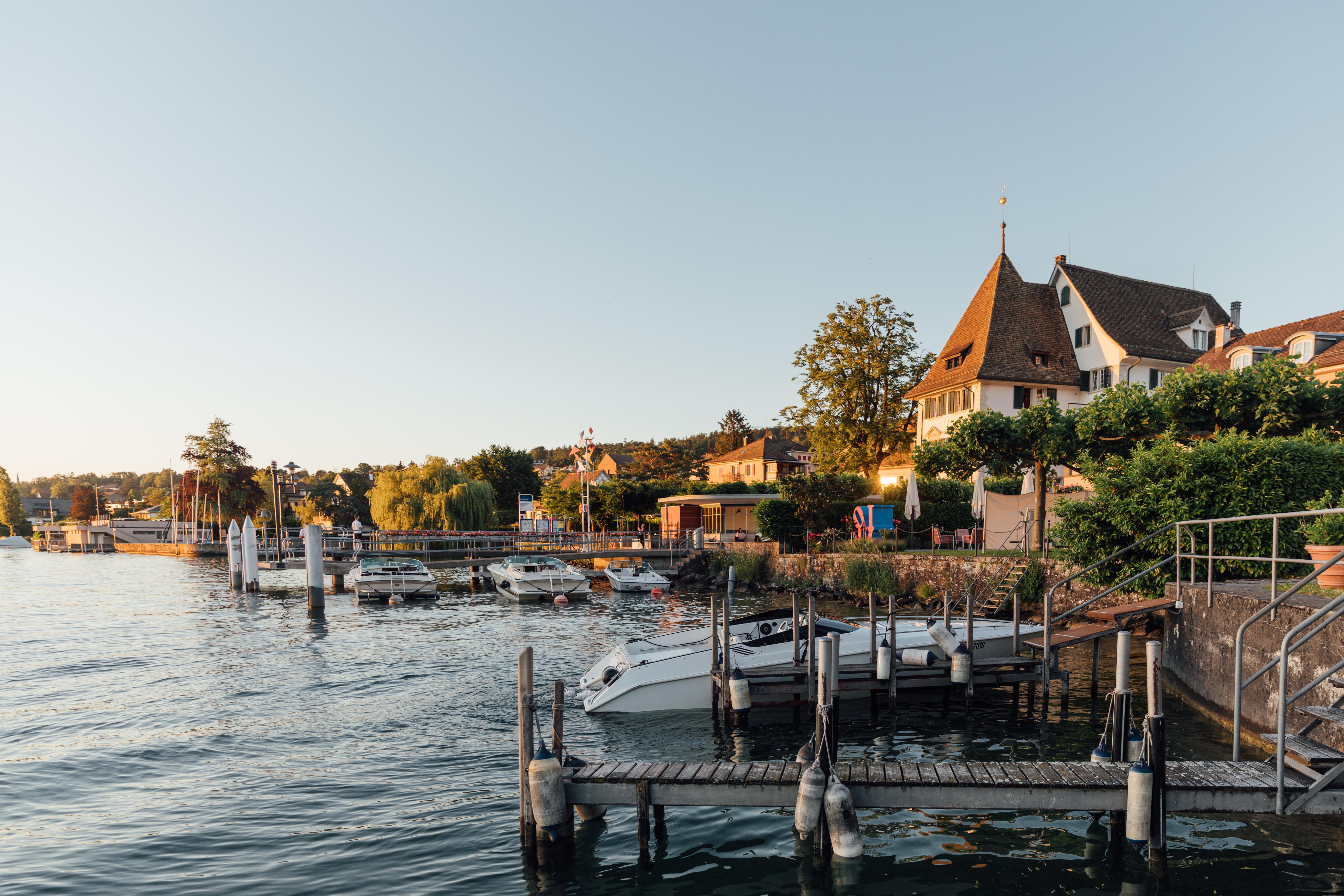 Romantik Seehotel Sonne Кюснахт Экстерьер фото